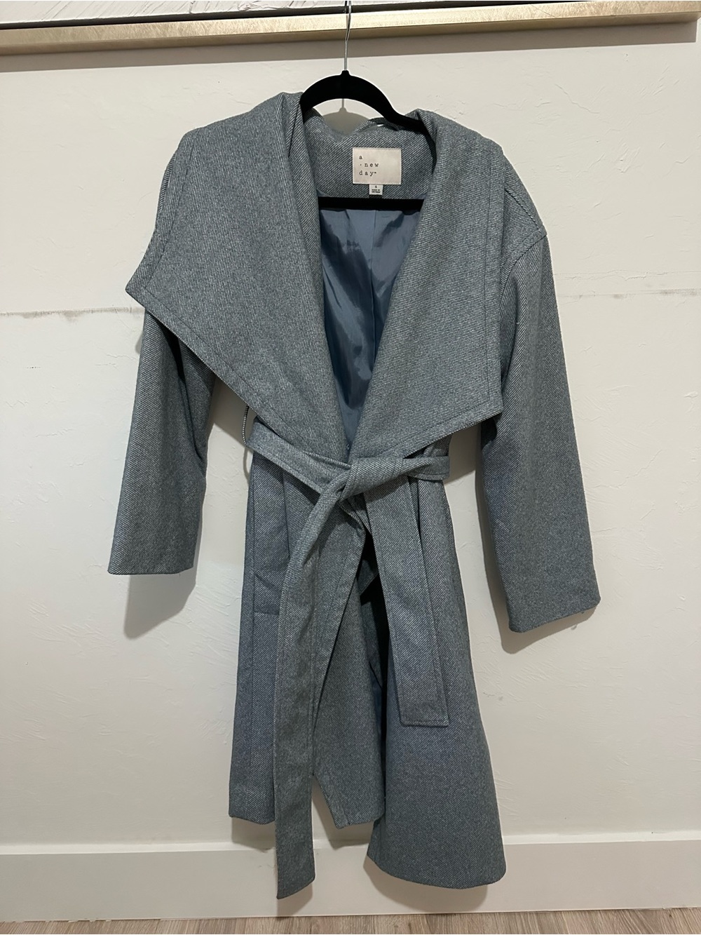 a new day Coat with Belt